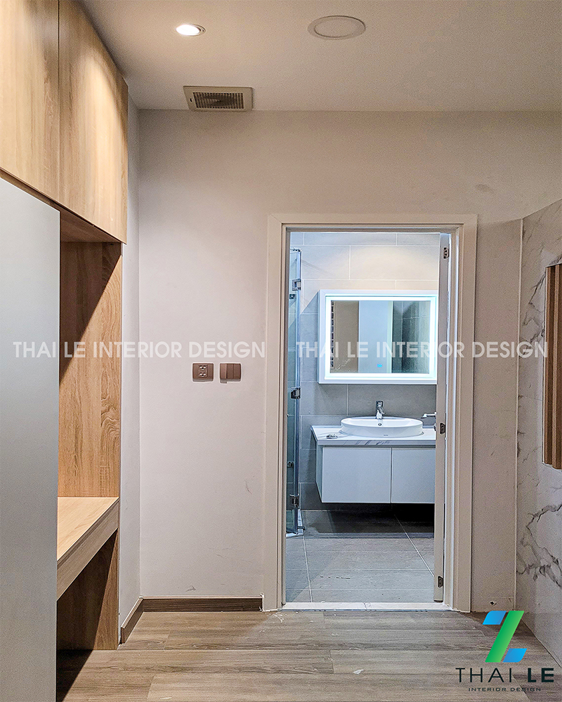 Thi công nội thất nhà phố KDC An Thiên Lý Thủ Đức - 340m2